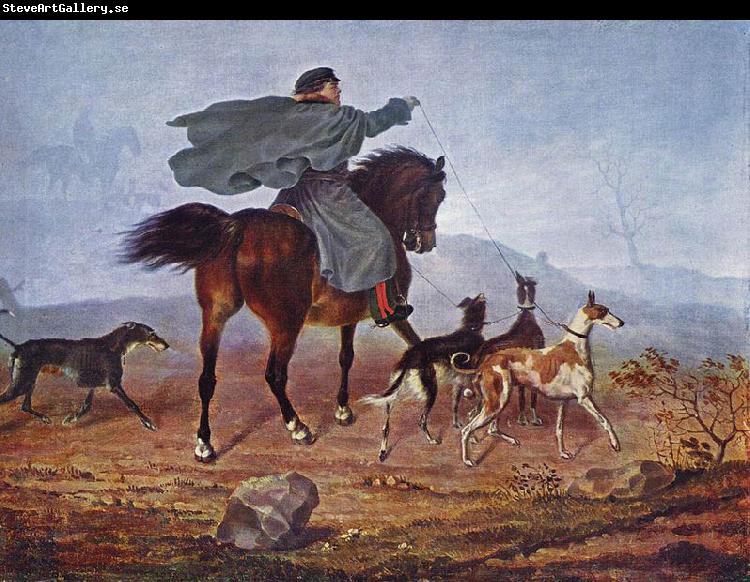 Franz Kruger Riding to the Hunt